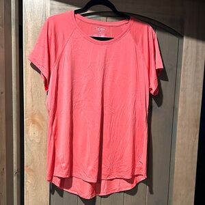 Tek Gear Women's Bright Coral Short Sleeve Tee